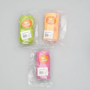 Бинт самофиксирующийся разрывной "Лапки", 10 см х 4,5 м, микс Бинт самофиксирующийся разрывной "Лапки", 10 см х 4,5 м, микс