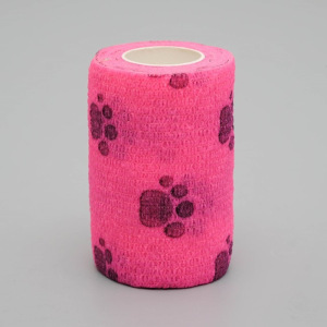 Бинт самофиксирующийся разрывной "Лапки", 7,5 см х 4,5 м, микс цветов Бинт самофиксирующийся разрывной "Лапки", 7,5 см х 4,5 м, микс цветов