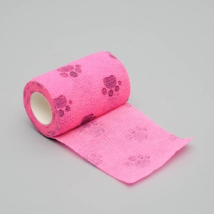 Бинт самофиксирующийся разрывной "Лапки", 7,5 см х 4,5 м, микс цветов Бинт самофиксирующийся разрывной "Лапки", 7,5 см х 4,5 м, микс цветов