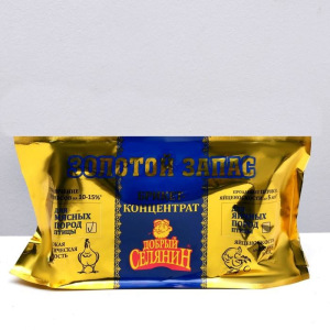 Брикет-концентрат "Добрый селянин" для обогащения рациона мясных пород птицы, 2,5 кг Брикет-концентрат "Добрый селянин" для обогащения рациона мясных пород птицы, 2,5 кг