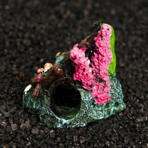 Декор для аквариума "Штурвал в кораллах", 8 х 7 х 7 см Декор для аквариума "Штурвал в кораллах", 8 х 7 х 7 см