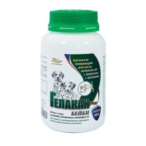 Добавка "Гелакан Бейби" для щенков, беременных и кормящих собак, 150 г Добавка "Гелакан Бейби" для щенков, беременных и кормящих собак, 150 г