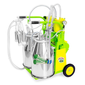 Доильный агрегат, тандем, 25 л, последовательно выдаивает 16-20 коров, силикон Доильный агрегат, тандем, 25 л, последовательно выдаивает 16-20 коров, силикон