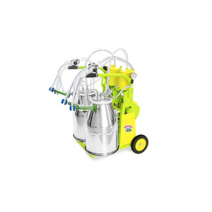 Доильный агрегат, тандем, 25 л, последовательно выдаивает 16-20 коз, силикон Доильный агрегат, тандем, 25 л, последовательно выдаивает 16-20 коз, силикон