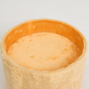 Дом круглый с лежаком, 40 х 40 х 40 см, персиковый Дом круглый с лежаком, 40 х 40 х 40 см, персиковый