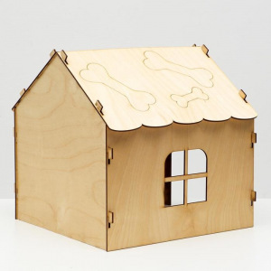 Домик для маленьких пород собак и кошек, 36 х 35 х 36 см Домик для маленьких пород собак и кошек, 36 х 35 х 36 см