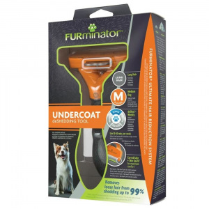 Фурминатор FURminator M для средних собак с длинной шерстью Фурминатор FURminator M для средних собак с длинной шерстью
