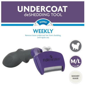 Фурминатор FURminator M/L для больших кошек c короткой шерстью Фурминатор FURminator M/L для больших кошек c короткой шерстью