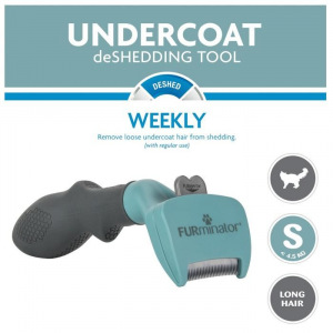 Фурминатор FURminator S для маленьких кошек c длинной шерстью Фурминатор FURminator S для маленьких кошек c длинной шерстью