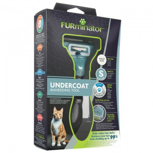 Фурминатор FURminator S для маленьких кошек c короткой шерстью Фурминатор FURminator S для маленьких кошек c короткой шерстью