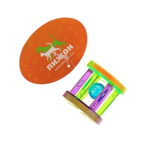 Игрушка для кошек с бубенчиком "Арена", 4 см, микс цветов Игрушка для кошек с бубенчиком "Арена", 4 см, микс цветов