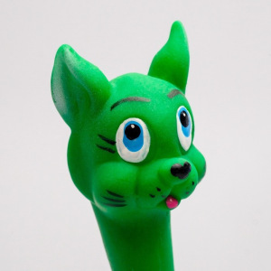 Игрушка-гантель "Кошка", 20 см, микс Игрушка-гантель "Кошка", 20 см, микс