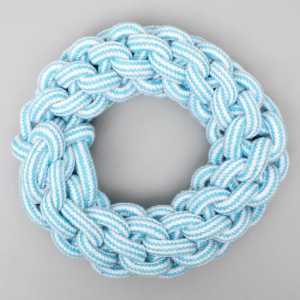 Игрушка канатная "Кольцо", 250 г, до 20 см, микс цветов Игрушка канатная "Кольцо", 250 г, до 20 см, микс цветов