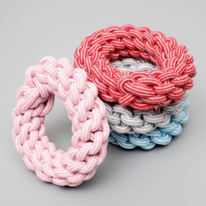 Игрушка канатная "Кольцо", 250 г, до 20 см, микс цветов Игрушка канатная "Кольцо", 250 г, до 20 см, микс цветов