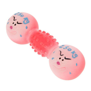 Игрушка "Гантель 250 кг", 19 см, микс Игрушка "Гантель 250 кг", 19 см, микс