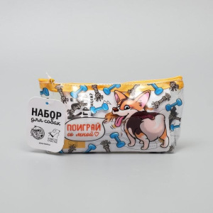 Игрушки для собаки «Поиграй со мной» гантель, канат Игрушки для собаки «Поиграй со мной» гантель, канат