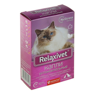 Капли успокоительные RelaxiVet для кошек и собак, 10 мл Капли успокоительные RelaxiVet для кошек и собак, 10 мл