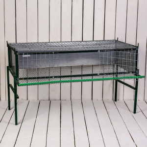 Клетка, 100 × 55 × 50 см, металлическая Клетка, 100 × 55 × 50 см, металлическая