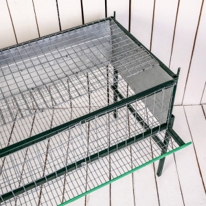 Клетка, 100 × 55 × 50 см, металлическая Клетка, 100 × 55 × 50 см, металлическая