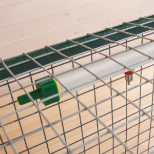 Клетка, 125 × 70 × 70 см, с поддоном, металлическая Клетка, 125 × 70 × 70 см, с поддоном, металлическая