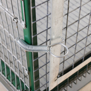 Клетка, 125 × 70 × 70 см, с поддоном, металлическая Клетка, 125 × 70 × 70 см, с поддоном, металлическая