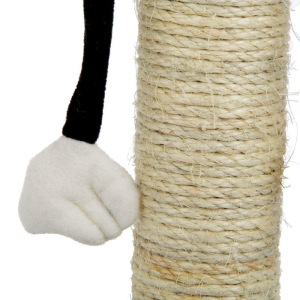 Когтеточка на подставке "Кошка" Зооник, 34 х 34 х 65 см, сизаль Когтеточка на подставке "Кошка" Зооник, 34 х 34 х 65 см, сизаль