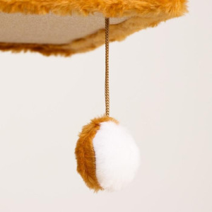 Когтеточка с площадкой 36 x 36 x 45 см, сизаль, микс цветов Когтеточка с площадкой 36 x 36 x 45 см, сизаль, микс цветов