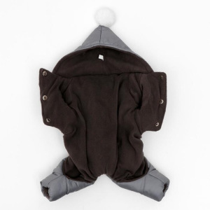 Комбинезон для собак с помпоном, размер 2XL (ДС 34-36 см, ОШ 34-36 см, ОГ 44-48 см) Комбинезон для собак с помпоном, размер 2XL (ДС 34-36 см, ОШ 34-36 см, ОГ 44-48 см)