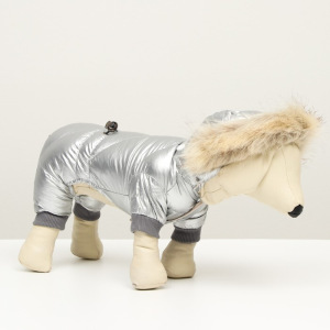 Комбинезон "Мальчик" с утяжкой, размер 8 (ДС 23 см, ОГ 30, ОШ 22 см), серебряный Комбинезон "Мальчик" с утяжкой, размер 8 (ДС 23 см, ОГ 30, ОШ 22 см), серебряный