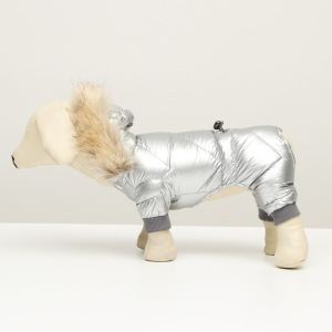 Комбинезон "Мальчик" с утяжкой, размер 8 (ДС 23 см, ОГ 30, ОШ 22 см), серебряный Комбинезон "Мальчик" с утяжкой, размер 8 (ДС 23 см, ОГ 30, ОШ 22 см), серебряный