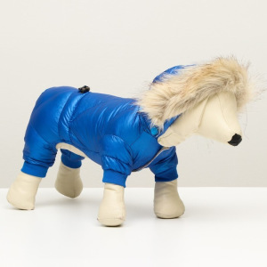 Комбинезон "Мальчик" с утяжкой, размер 8 (ДС 23 см, ОГ 30, ОШ22 см), синий Комбинезон "Мальчик" с утяжкой, размер 8 (ДС 23 см, ОГ 30, ОШ22 см), синий