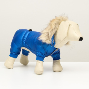 Комбинезон "Мальчик" с утяжкой, размер 8 (ДС 23 см, ОГ 30, ОШ22 см), синий Комбинезон "Мальчик" с утяжкой, размер 8 (ДС 23 см, ОГ 30, ОШ22 см), синий