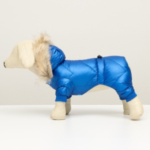 Комбинезон "Мальчик" с утяжкой, размер 8 (ДС 23 см, ОГ 30, ОШ22 см), синий Комбинезон "Мальчик" с утяжкой, размер 8 (ДС 23 см, ОГ 30, ОШ22 см), синий