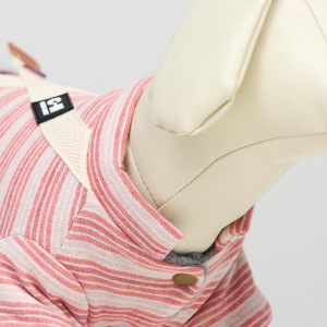 Комбинезон зимний "Малышка", размер S (ДС 24, ОШ 20-24 ОГ 29-36), серо-розовый Комбинезон зимний "Малышка", размер S (ДС 24, ОШ 20-24 ОГ 29-36), серо-розовый