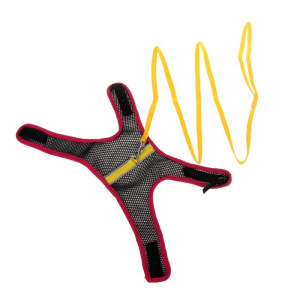 Комплект «Зооник №3»: шлейка из сетки с поводком, стропа 10 мм, микс Комплект «Зооник №3»: шлейка из сетки с поводком, стропа 10 мм, микс