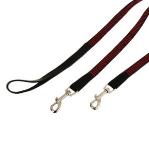 Комплект «Зооник»: поводок 1.5 м с двойной своркой, капроновая лента, 20 мм, микс Комплект «Зооник»: поводок 1.5 м с двойной своркой, капроновая лента, 20 мм, микс