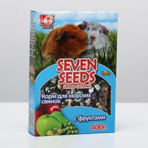 Корм Seven Seeds Special для морских свинок, с фруктами, 400 г Корм Seven Seeds Special для морских свинок, с фруктами, 400 г