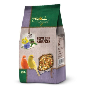 Корм Triol для канареек, 450 г Корм Triol для канареек, 450 г