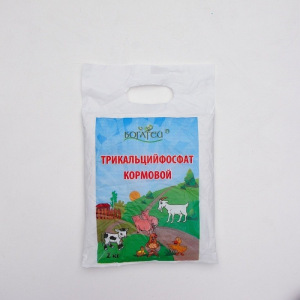 Кормовая добавка "Трикальций фосфат" 2 кг Кормовая добавка "Трикальций фосфат" 2 кг