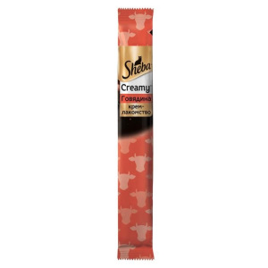 Крем-лакомство Sheba для кошек, говядина, 36 г Крем-лакомство Sheba для кошек, говядина, 36 г