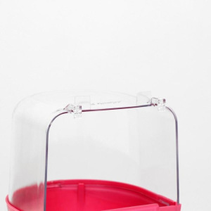 Купалка для птиц, 145 х 136 х 140, рубин перламутр Купалка для птиц, 145 х 136 х 140, рубин перламутр