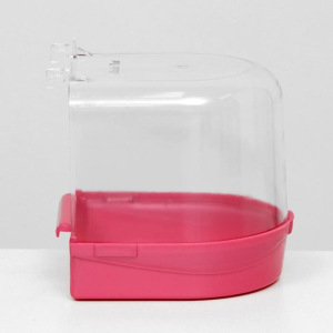 Купалка для птиц, 145 х 136 х 140, рубин перламутр Купалка для птиц, 145 х 136 х 140, рубин перламутр