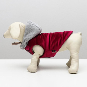 Куртка зимняя, XS (ОШ 18-22,ОГ 27-32,ДС 20 см), красная Куртка зимняя, XS (ОШ 18-22,ОГ 27-32,ДС 20 см), красная