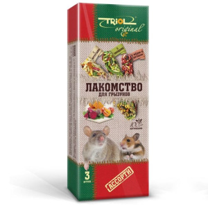 Лакомство "Triol" для грызунов, ассорти, 75 г Лакомство "Triol" для грызунов, ассорти, 75 г