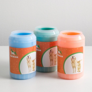 Лапомойка Пижон Симпл, размер L, 9 х 9 х 15,5 см, микс цветов Лапомойка Пижон Симпл, размер L, 9 х 9 х 15,5 см, микс цветов