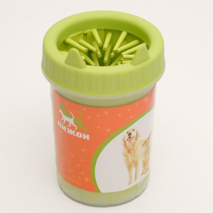 Лапомойка с силиконовыми ворсинками 15 х 10 х 10 см, микс цветов Лапомойка с силиконовыми ворсинками 15 х 10 х 10 см, микс цветов