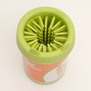 Лапомойка с силиконовыми ворсинками 15 х 10 х 10 см, микс цветов Лапомойка с силиконовыми ворсинками 15 х 10 х 10 см, микс цветов