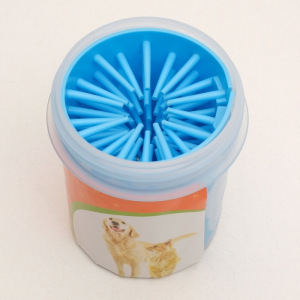 Лапомойка с силиконовыми ворсинками 9 х 9 х 12 см, микс цветов Лапомойка с силиконовыми ворсинками 9 х 9 х 12 см, микс цветов