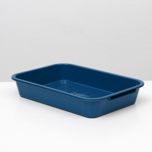 Лоток с сеткой №3, 36 х 26 х 6,5 см, синий Лоток с сеткой №3, 36 х 26 х 6,5 см, синий