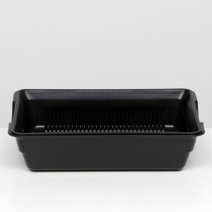 Лоток с сеткой №4, 36 х 25,5 х 9 см чёрный Лоток с сеткой №4, 36 х 25,5 х 9 см чёрный